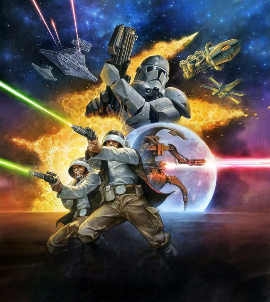 Front Cover / RPG Rulebook - Star Wars - © Wizards of the Coast