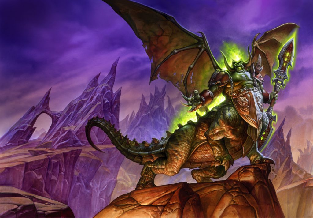 Magtheridon / Box Cover - World of Warcraft TCG - © Upper Deck / Blizzard Entertainment