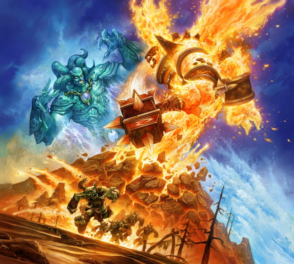 Packaging Art - World of Warcraft TCG - © Upper Deck / Blizzard Entertainment