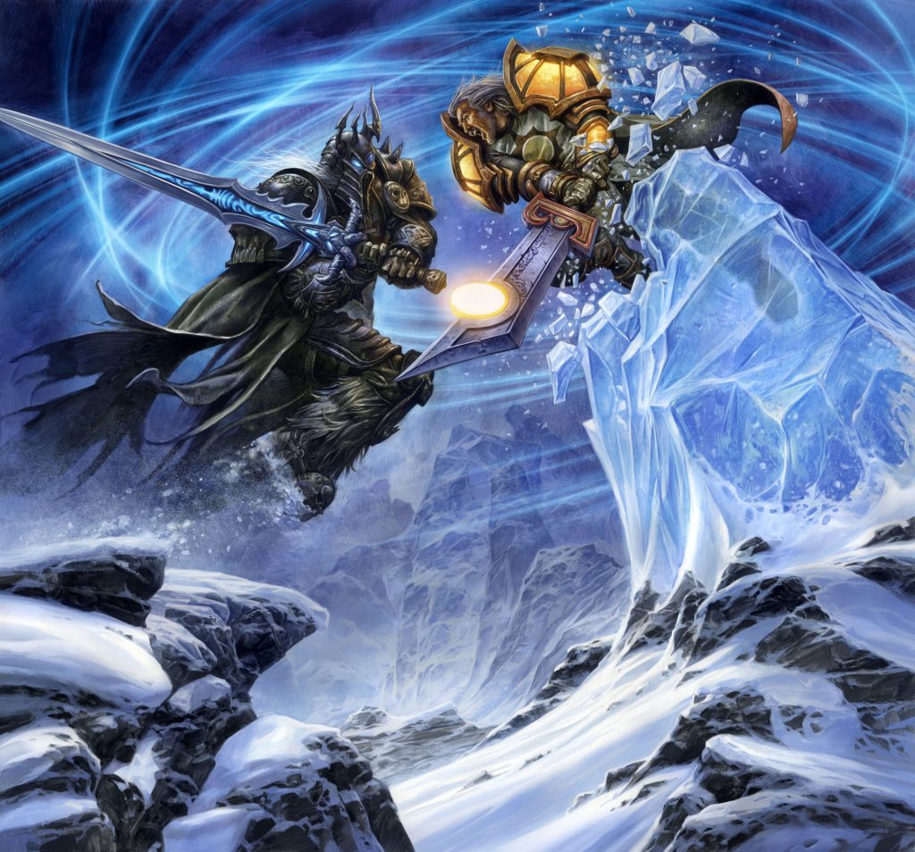 Scourgewar Box Art - World of Warcraft TCG - © Upper Deck / Blizzard Entertainment