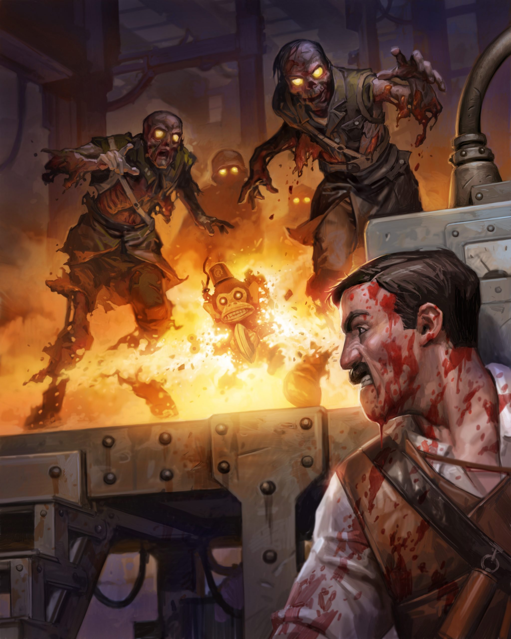 Monkey Bomb - Call of Duty - © Activision Publishing, Inc. (Game illustration)