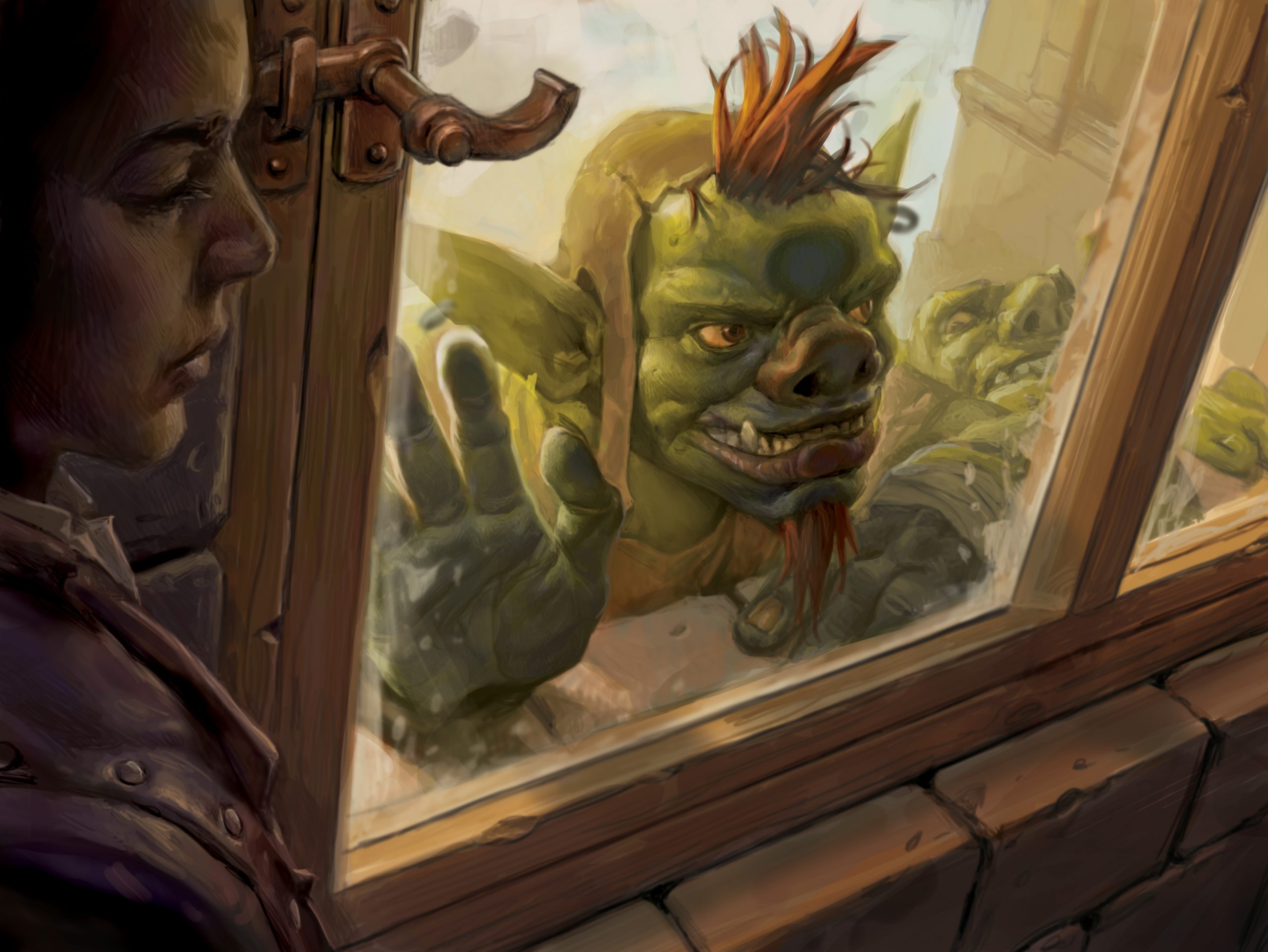 Conspicuous Snoop - Magic:the Gathering Illustration - © Wizards of the Coast