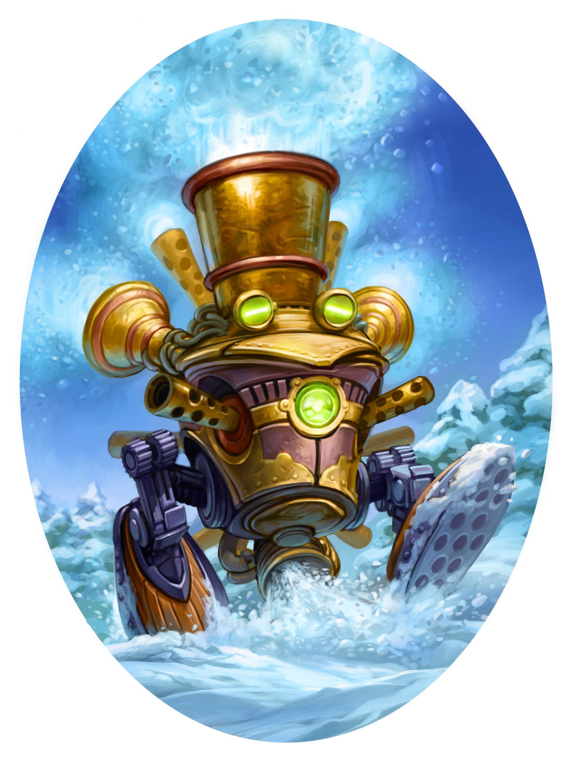 Card Illustration (Snow Chugger) - Hearthstone - © Blizzard Entertainment
