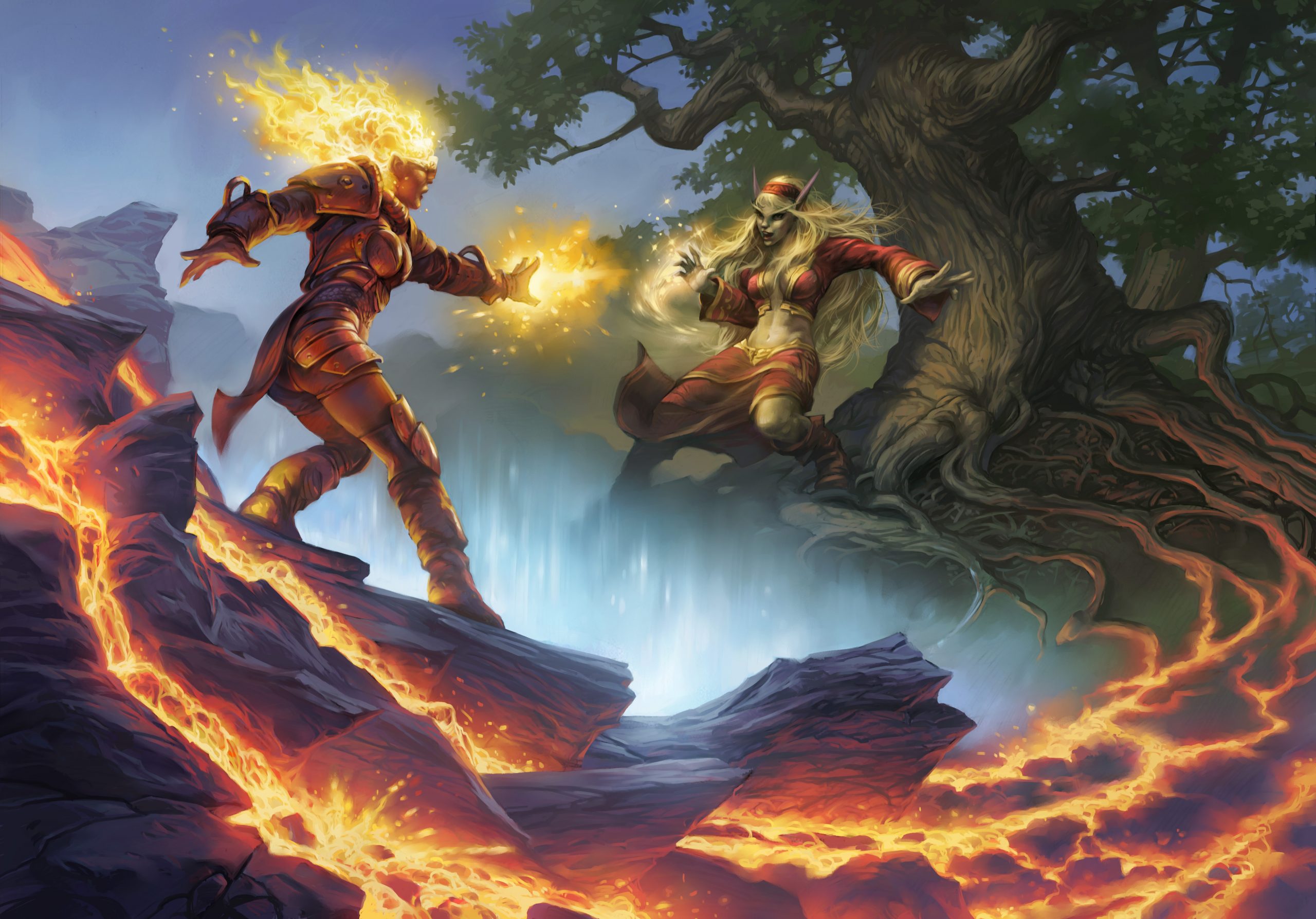 Spatial Merging - Magic:the Gathering Illustration - © Wizards of the Coast