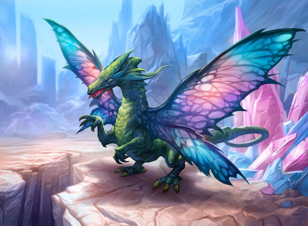 Sprite Dragon - Magic:the Gathering Illustration - © Wizards of the Coast